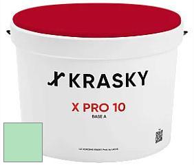 Краска X Pro 10 X Krasky матовая краска для стен и потолков цвет NCS S 0530-G 