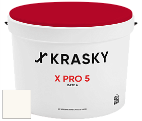 Краска X PRO 5 X Krasky матовая краска для стен и потолков цвет IN-701 