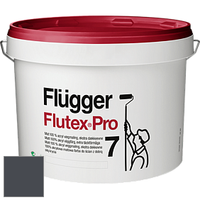 Краска Flugger Flutex Pro 7 матовая краска цвет RAL 7024 