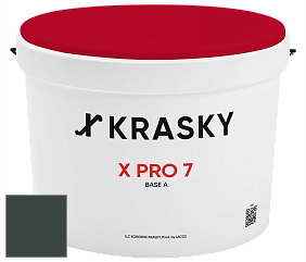 Краска X Pro 7 X Krasky матовая краска для стен и потолков цвет 4498 