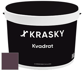Краска X2B Kvadrat X Krasky матовая краска для потолков глубокого чёрного цвета цвет NCS S 7020-R30B 