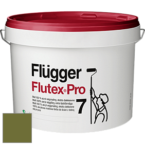 Краска Flugger Flutex Pro 7 матовая краска цвет NCS S 4550-G50Y 