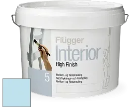Краска Flugger Interior High Finish 5 матовая акриловая краска-грунт цвет 2481 