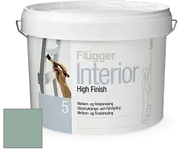Краска Flugger Interior High Finish 5 матовая акриловая краска-грунт цвет 3506 