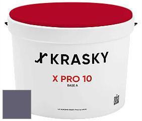Краска X Pro 10 X Krasky матовая краска для стен и потолков цвет 4438 