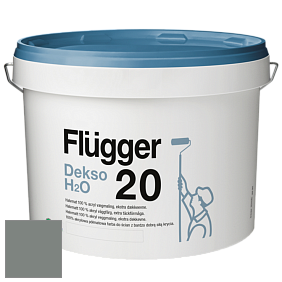 Краска Flugger Dekso H2O 20 полуматовая краска цвет 5547 
