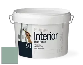 Краска Flugger Interior High Finish 90 акриловая глянцевая эмаль цвет 3506 
