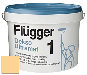 Краска Flugger Dekso 1 ультраматовая краска цвет NCS S 0530-Y20R 