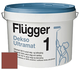 Краска Flugger Dekso 1 ультраматовая краска цвет NCS S 4050-Y80R 