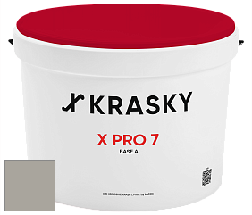 Краска X Pro 7 X Krasky матовая краска для стен и потолков цвет NCS S 3502-Y20R 
