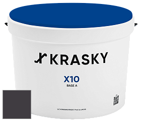 Краска X10 X Krasky шелковисто-матовая краска для стен и потолков цвет NCS S 8505-R50B 