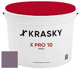Краска X Pro 10 X Krasky матовая краска для стен и потолков цвет NCS S 5020-R40B 
