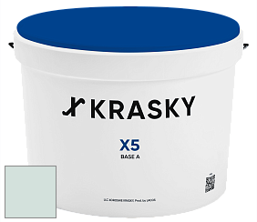 Краска X5 X Krasky матовая краска для стен и потолков цвет 3502 