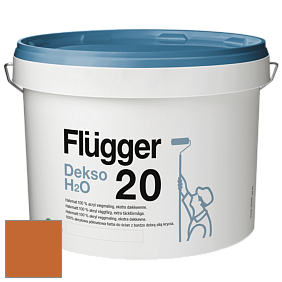 Краска Flugger Dekso H2O 20 полуматовая краска цвет NCS S 2570-Y40R 