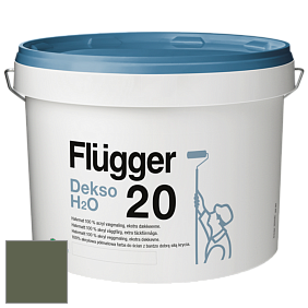 Краска Flugger Dekso H2O 20 полуматовая краска цвет 4518 