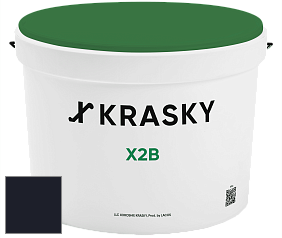 Краска X2B X Krasky глубокоматовая краска для потолков цвет RAL 5004 