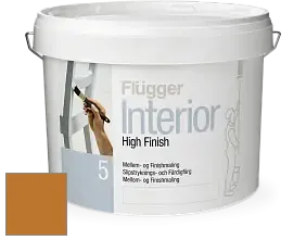 Краска Flugger Interior High Finish 5 матовая акриловая краска-грунт цвет NCS S 3065-Y20R 