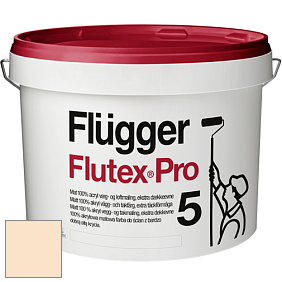 Краска Flugger Flutex Pro 5 матовая краска цвет NCS S 0510-Y30R 