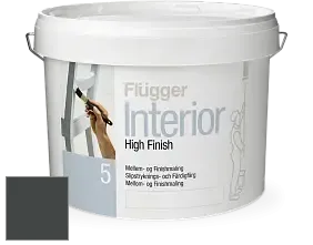 Краска Flugger Interior High Finish 5 матовая акриловая краска-грунт цвет NCS S 8502-G 