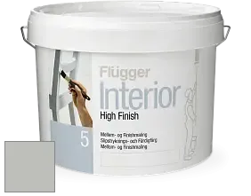 Краска Flugger Interior High Finish 5 матовая акриловая краска-грунт цвет 5334 