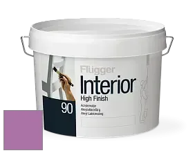 Краска Flugger Interior High Finish 90 акриловая глянцевая эмаль цвет NCS S 2050-R40B 
