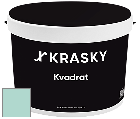 Краска X2B Kvadrat X Krasky матовая краска для потолков глубокого чёрного цвета цвет NCS S 1020-B70G 
