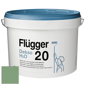 Краска Flugger Dekso H2O 20 полуматовая краска цвет NCS S 3030-G20Y 