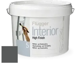 Краска Flugger Interior High Finish 5 матовая акриловая краска-грунт цвет NCS S 7502-G 