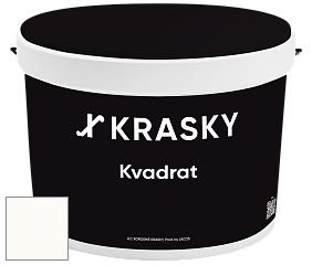 Краска X2B Kvadrat X Krasky матовая краска для потолков глубокого чёрного цвета цвет IN-745 