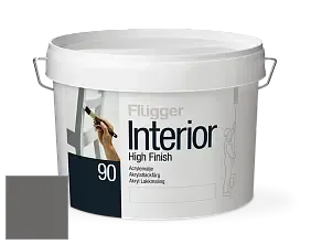 Краска Flugger Interior High Finish 90 акриловая глянцевая эмаль цвет NCS S 7000-N 