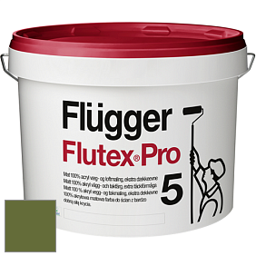 Краска Flugger Flutex Pro 5 матовая краска цвет NCS S 4550-G40Y 
