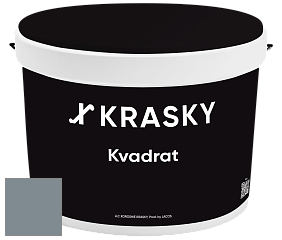Краска X2B Kvadrat X Krasky матовая краска для потолков глубокого чёрного цвета цвет 5526 