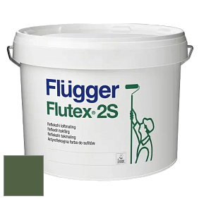 Краска Flugger Flutex 2S глубоко матовая краска цвет NCS S 6030-G30Y 
