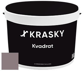 Краска X2B Kvadrat X Krasky матовая краска для потолков глубокого чёрного цвета цвет NCS S 5010-R10B 