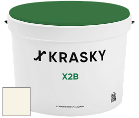 Краска X2B X Krasky глубокоматовая краска для потолков цвет 2321 