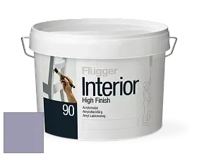 Краска Flugger Interior High Finish 90 акриловая глянцевая эмаль цвет NCS S 3020-R60B 
