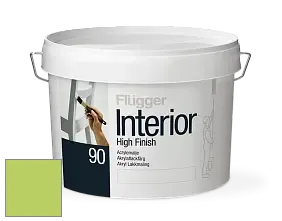 Краска Flugger Interior High Finish 90 акриловая глянцевая эмаль цвет NCS S 0560-G40Y 