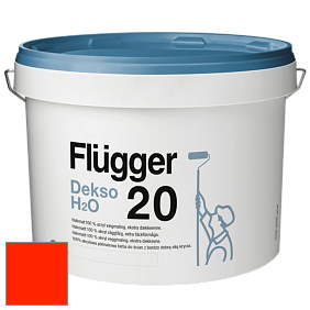 Краска Flugger Dekso H2O 20 полуматовая краска цвет RAL 2005 