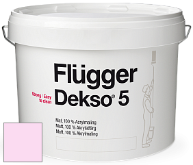 Краска Flugger Dekso 5 матовая краска цвет 1432 