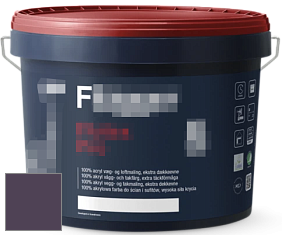 Краска F..... Flutex Pro 7 матовая краска цвет NCS S 7020-R50B 