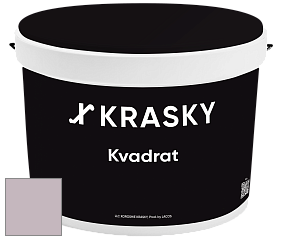 Краска X2B Kvadrat X Krasky матовая краска для потолков глубокого чёрного цвета цвет NCS S 2010-R30B 