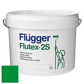 Краска Flugger Flutex 2S глубоко матовая краска цвет RAL 6037 
