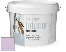 Краска Flugger Interior High Finish 5 матовая акриловая краска-грунт цвет 3435 