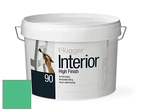 Краска Flugger Interior High Finish 90 акриловая глянцевая эмаль цвет NCS S 1060-G 