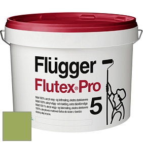 Краска Flugger Flutex Pro 5 матовая краска цвет NCS S 2050-G40Y 