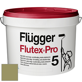 Краска Flugger Flutex Pro 5 матовая краска цвет RAL 1020 