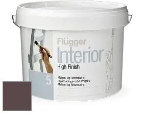 Краска Flugger Interior High Finish 5 матовая акриловая краска-грунт цвет 4388 