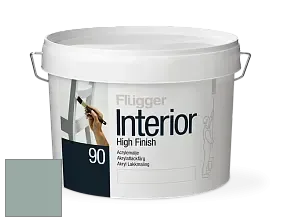 Краска Flugger Interior High Finish 90 акриловая глянцевая эмаль цвет 4496 