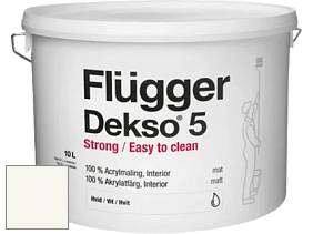 Краска Flugger Dekso 5 матовая краска цвет NO.68 