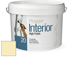Краска Flugger Interior High Finish 20 акриловая полуматовая эмаль цвет 3323 